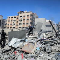 MIDEAST-GAZA CITY-ISRAEL-BOMBING