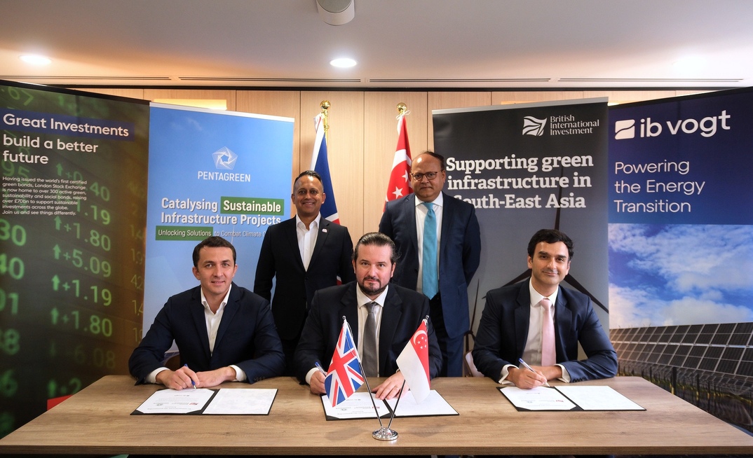 The UK government’s development finance institution and Singapore’s Pentagreen Capital have agreed to jointly finance US$80 million to support Southeast Asian solar growth.