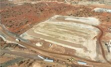 Earthworks for the Bellevue thermal power station have been completed.