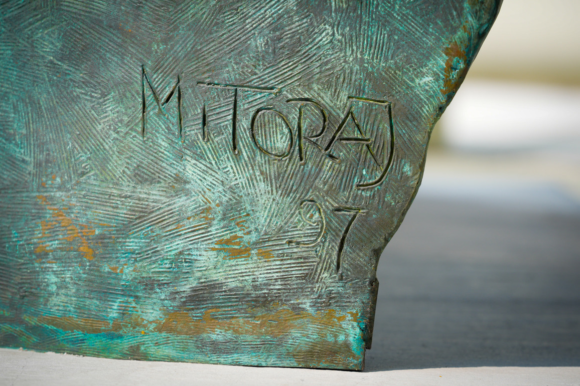POLAND-WARSAW-SCULPTURE-IGOR MITORAJ