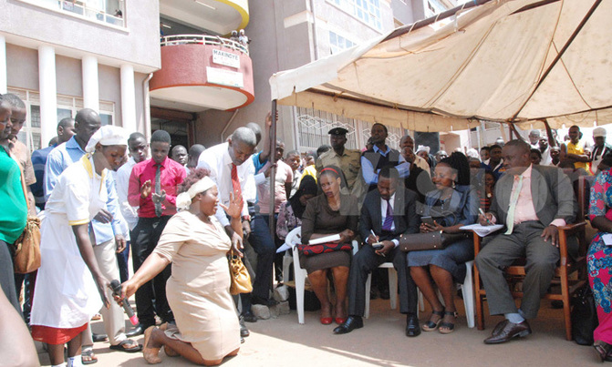 When Lukwago toured Wandegeya market When Lukwago toured Wandegeya market