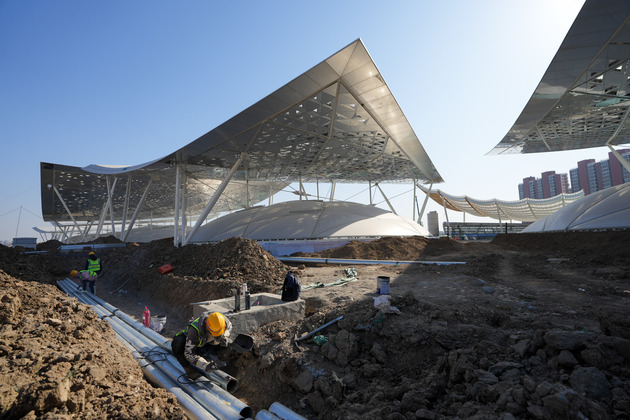 CHINA-BEIJING-SUB-CENTER TRANSPORTATION HUB-CONSTRUCTION (CN)