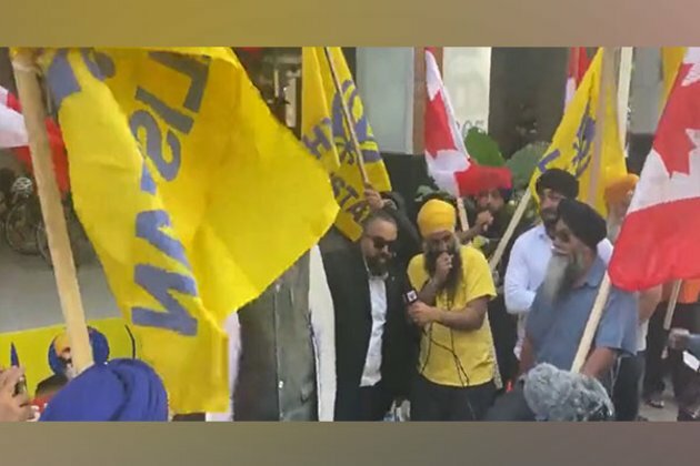 Khalistan supporters hold protest outside Indian Consulate in Vancouver