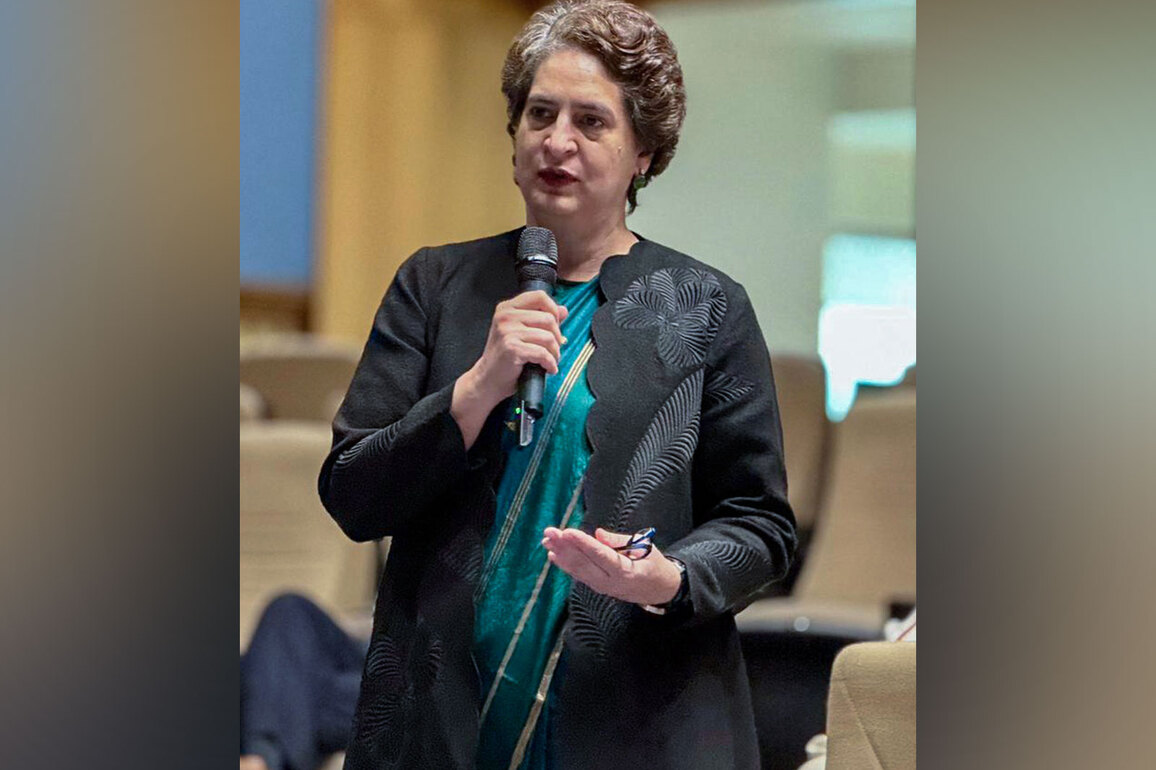 Renaming MGNREGA will cost lot of govt resources: Congress MP Priyanka Gandhi