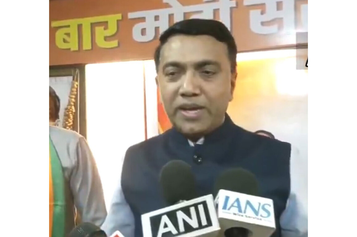 "I dedicate this victory to Prime Minister Modi and the people of Goa": CM Pramod Sawant on local elections success