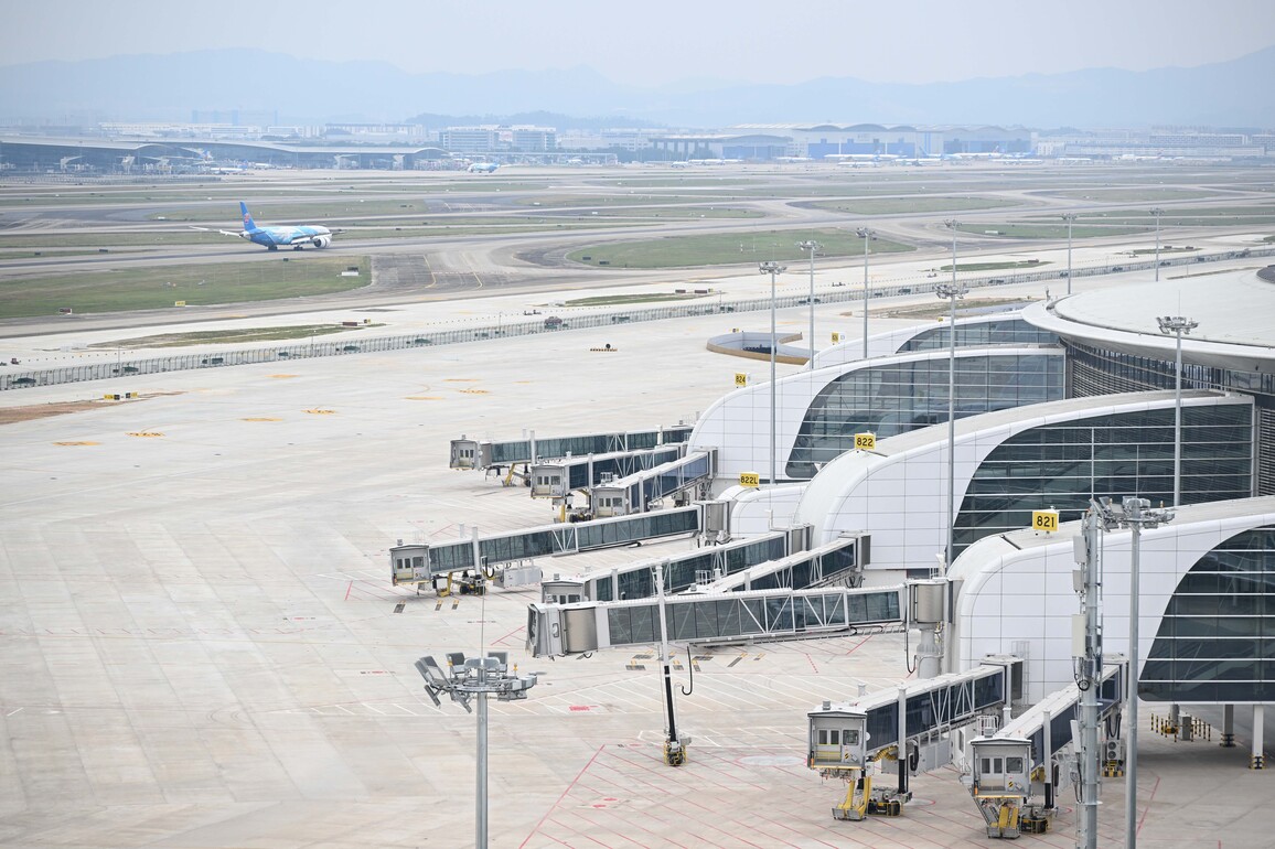 CHINA-GUANGDONG-GUANGZHOU-AIRPORT-NEW TERMINAL-INAUGURATION (CN)