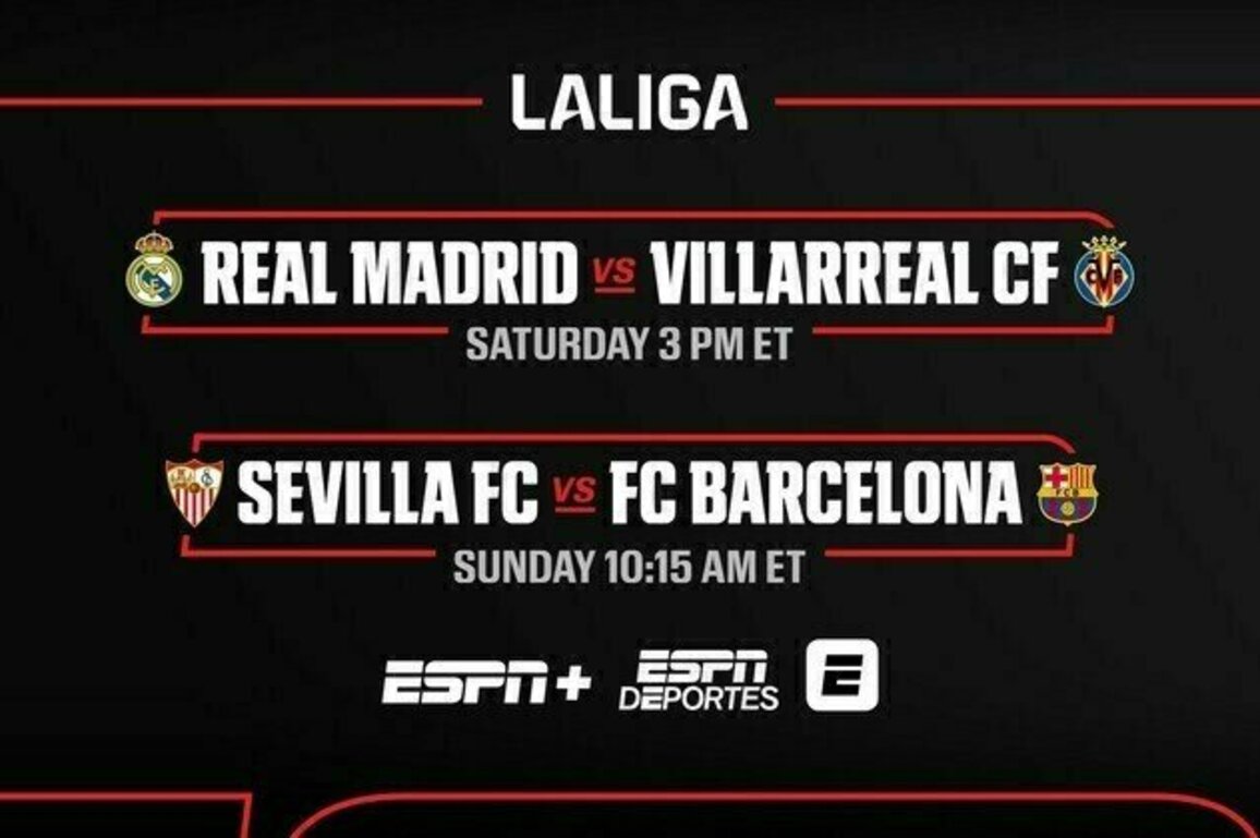 Soccer on the ESPN App This Weekend: LALIGA, Bundesliga Showdowns, NWSL, and More