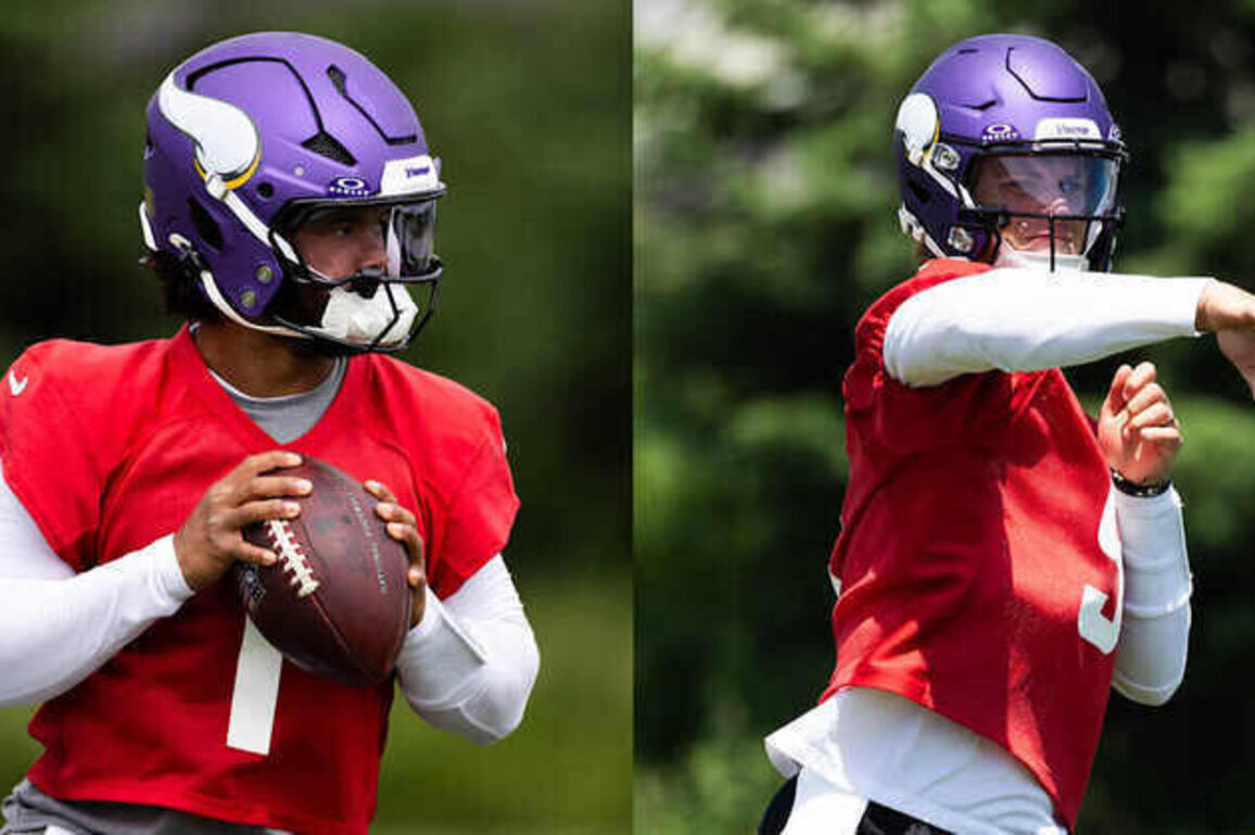 Quarterbacks Valuing Every Rep of Vikings Minicamp