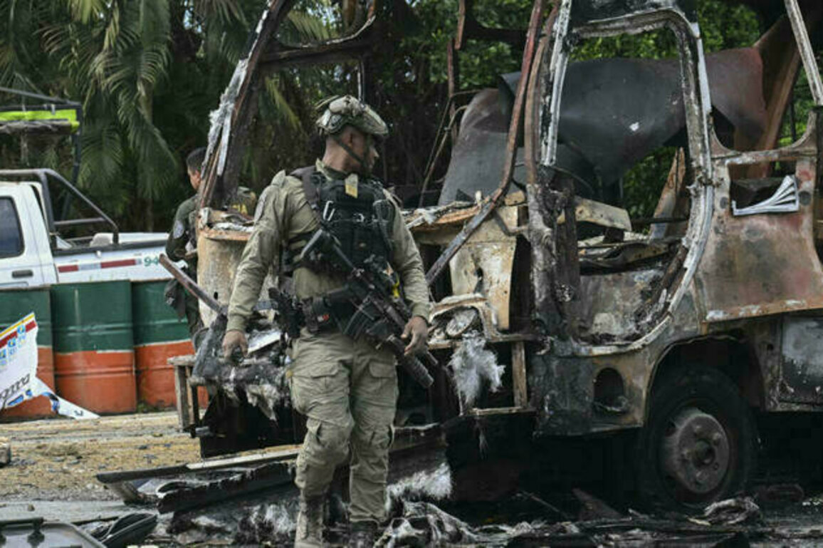 Coordinated flurry of bombings and gun attacks rock Colombia