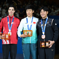(SP)CHINA-CHENGDU-THE WORLD GAMES 2025-MUAYTHAI-WOMEN'S -60KG-AWARDING CEREMONY(CN)