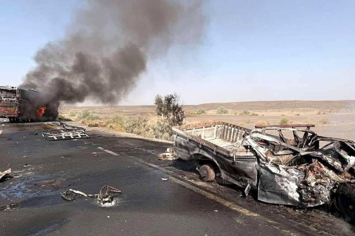 PAKISTAN-PANJGUR-ROAD ACCIDENT