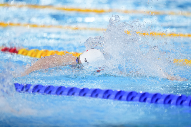 (SP)SINGAPORE-WORLD AQUATICS CHAMPIONSHIPS-SWIMMING-MEN'S 4X100M FREESTYLE RELAY