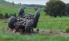  The Victorian government and WorkSafe have launched a new safety campaign for quad bikes. Image courtesy WorkSafe.