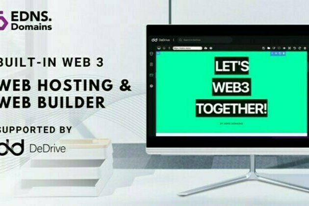 EDNS announces the grand launch of DeDrive with an inbuilt web builder and hosting feature, for decentralized Website building, and hosting services