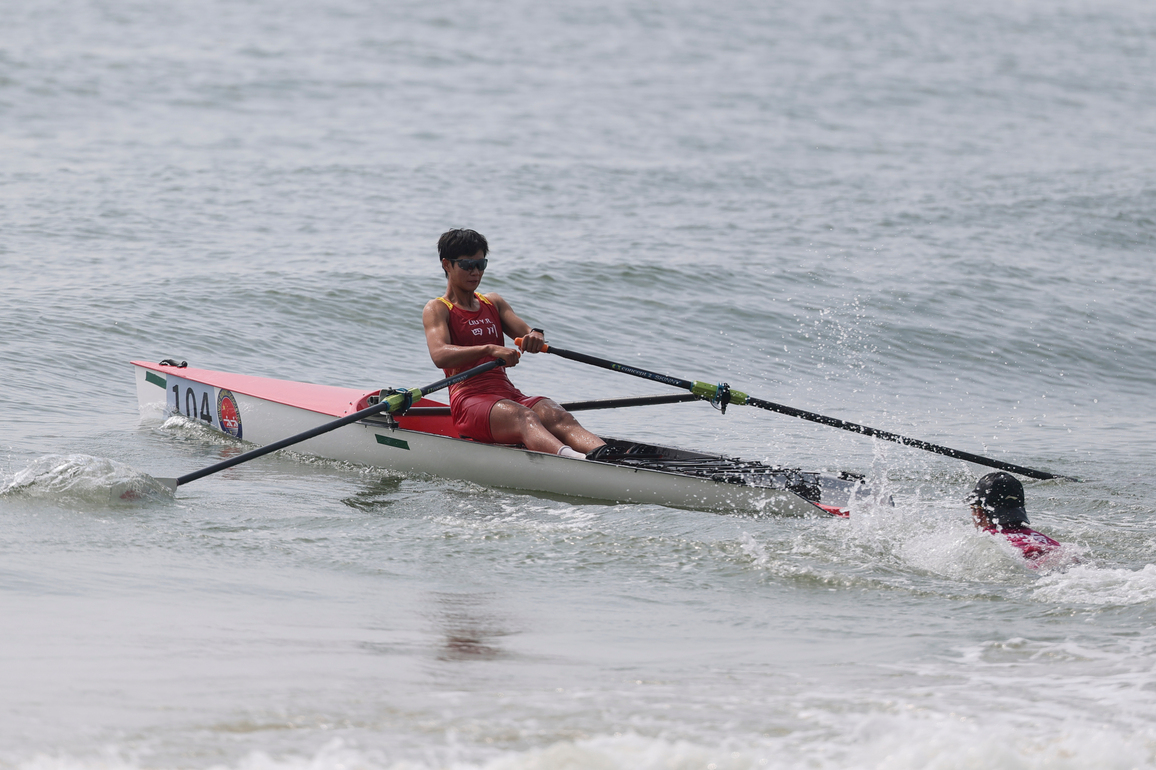 (SP)CHINA-15TH NATIONAL GAMES-COASTAL ROWING-WOMEN'S SINGLE SCULLS(CN)