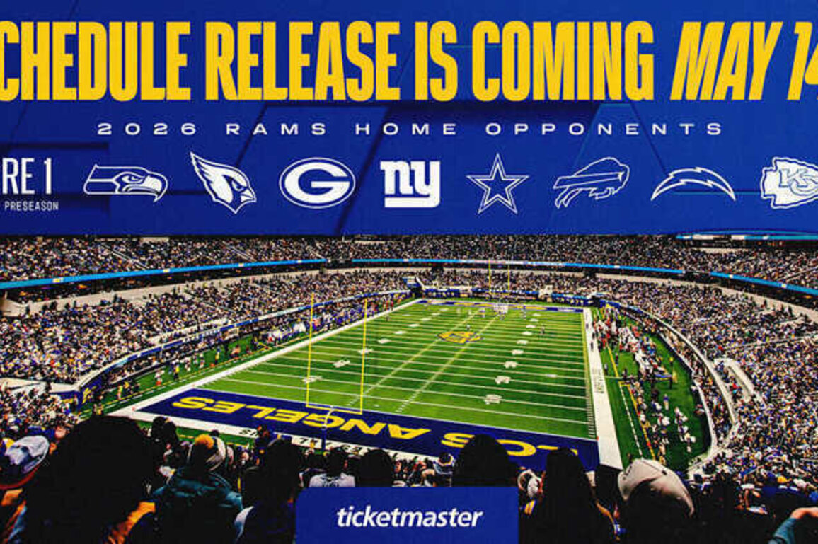 NFL Schedule is coming May 14