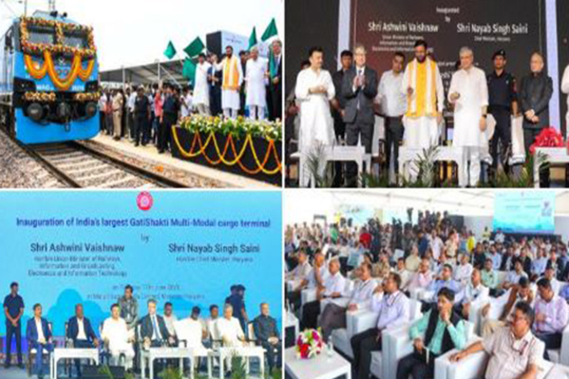 India's largest automobile in-plant railway siding at Maruti Manesar facility starts operation
