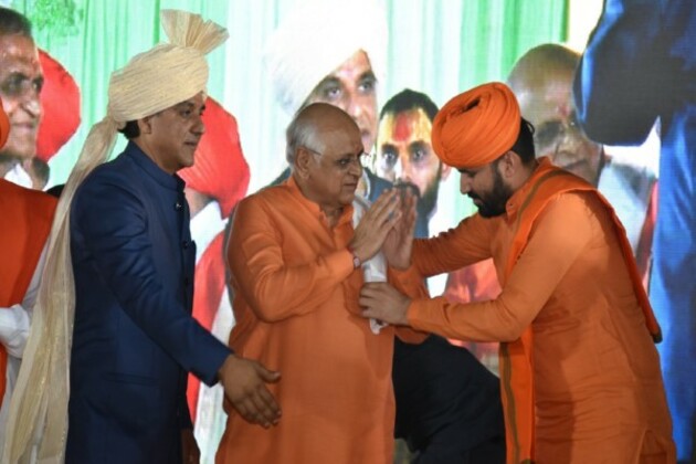 Gujarat: CM Bhupendra Patel attends Rabari community mass wedding in Ahmedabad