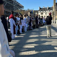 Baloch community in Scotland protests against Pakistan's crackdown on BYC