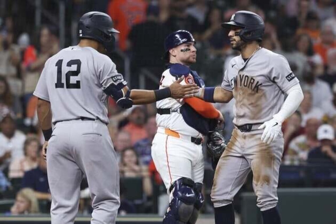 Yankees score late to break open close game against Astros