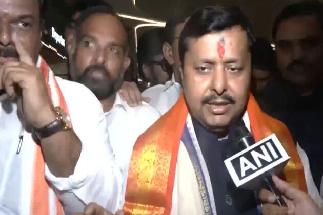 "Bhogapuram airport a gift from PM Modi, CM Naidu": BJP president Nitin Nabin arrives in Andhra Pradesh for party meeting