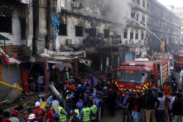 Death toll from shopping mall fire in Pakistan's Karachi rises to 60: police