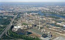  Aerial view of the Aurubis plant