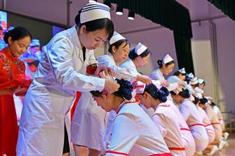 InPics | International Nurses Day observed across China