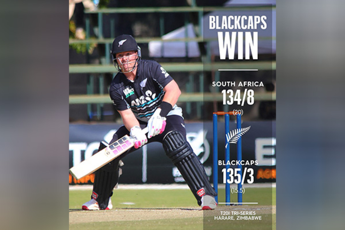 Zimbabwe tri-series: Seifert's fireworks power NZ to seven-wicket win over SA