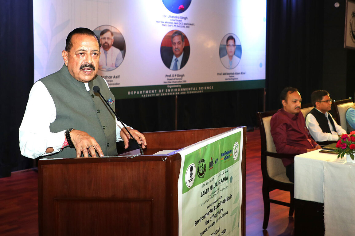 Green economy to drive jobs, entrepreneurship; youth key to sustainable growth: Union MoS Jitendra Singh