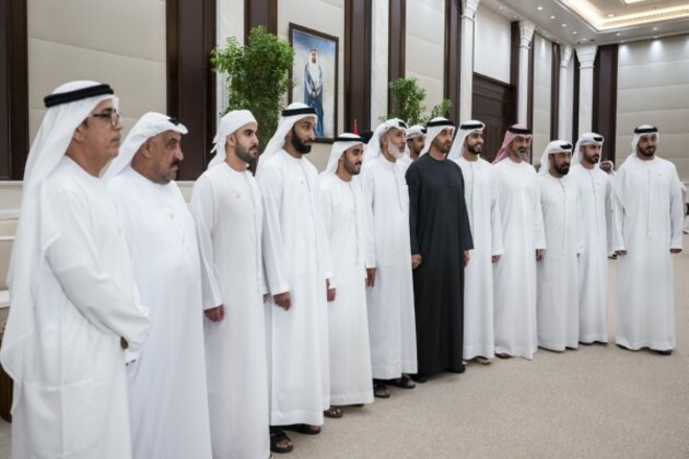 UAE President receives Emirati military personnel who won in Saudi-organised Quran competition