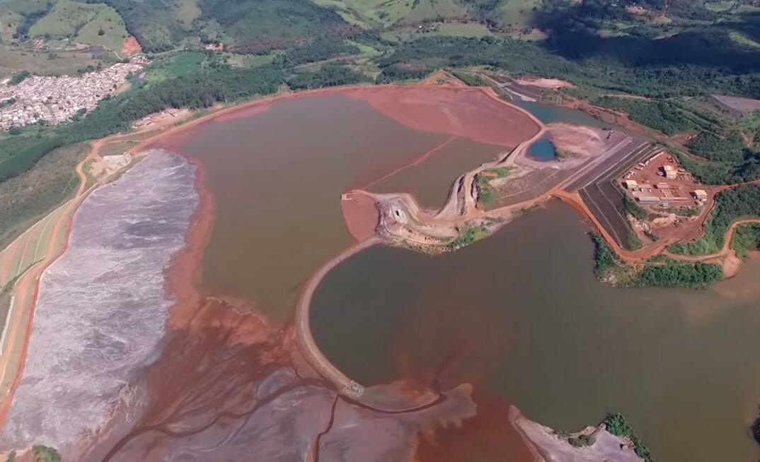 Barragem Laranjeiras, da mina de Brucutu, da Vale, em MG