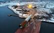 With the assistance of Sarens, 15 monopiles, each weighing up to 1900t, have been delivered to the Atlantic Canada Bulk Terminal in Sydney, Nova Scotia