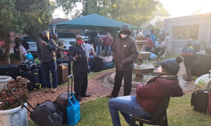 COVID19: Stranded Ugandans return home from South Africa COVID19: Stranded Ugandans return home from South Africa