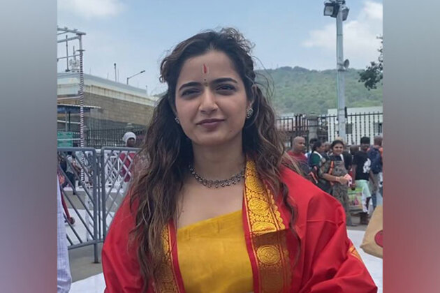 Actress Ashika Ranganath visit Tirumala Temple to offer prayers