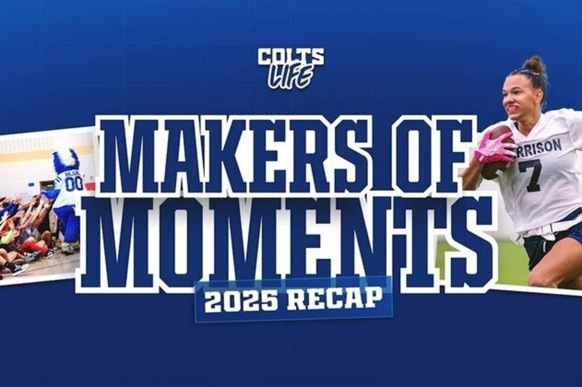 Looking back at Colts' impact in the community in 2025