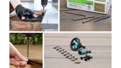 Trex launches new collection of decking fasteners and installation tools