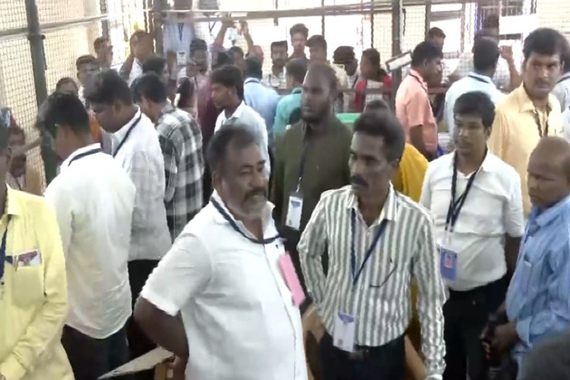 Postal vote counting begins in Tamil Nadu's Trichy district for 5 assembly constituencies