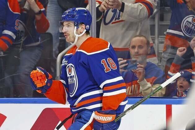 Oilers F Zach Hyman (undisclosed) could miss 2 weeks