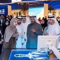 Minister of Health visits Emirates Health Services platform, reviews projects at WHX