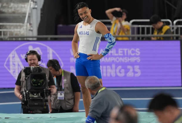 (SP)CHINA-NANJING-ATHLETICS-WORLD ATHLETICS INDOOR CHAMPIONSHIPS-POLE VAULT-MEN (CN)