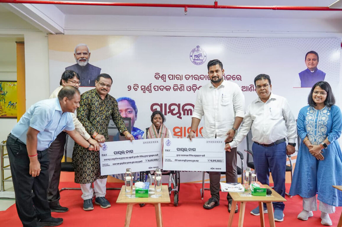 Odisha's pride: Para-archer Payal Nag felicitated for international glory