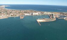 Geraldton Port in Western Australia's Midwest region. 