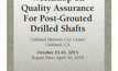  The white paper - Terminology and Evaluation Criteria of Crosshole Sonic Logging (CSL) as applied to Deep Foundations – is now available from Deep Foundations Institute