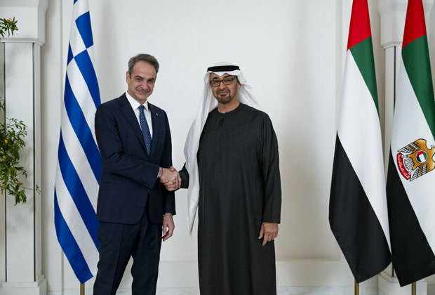 UAE President, Greek Prime Minister discuss strengthening bilateral relations