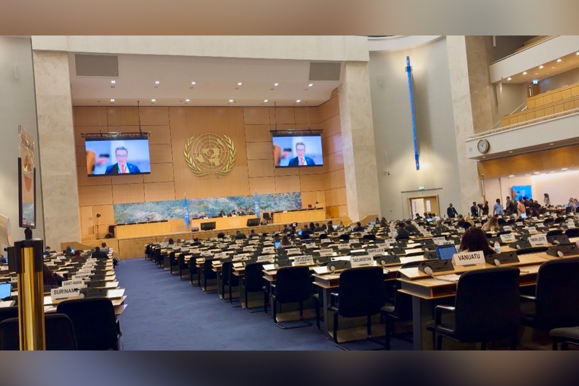 UKPNP raises alarm over humanitarian crisis in PoJK at UNHRC session in Geneva