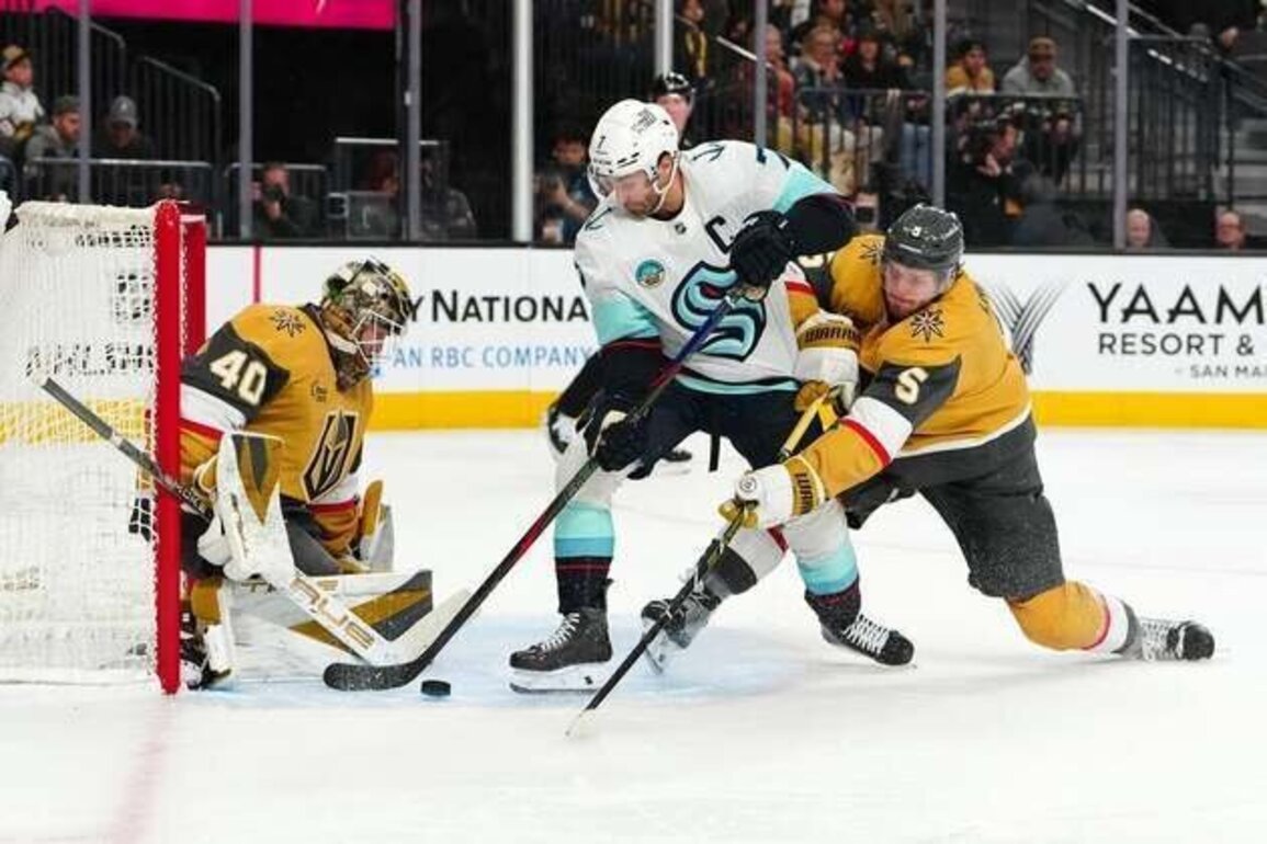 Kraken hold off Golden Knights for fourth straight win