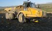 The articulated dump truck at Glencore's Glendell mine that the deceased contractor was driving at time of death.