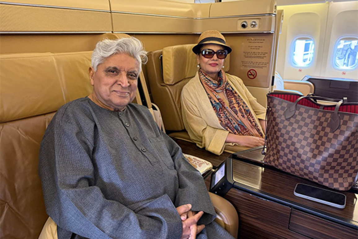 Shabana Azmi boards Air India flight with Javed Akhtar to reach Wimbledon, says it has 'best in-flight service in the world'