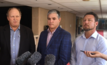  KAP MPs Shane Knuth, Robbie Katter and Nick Dametto. Picture courtesy KAP